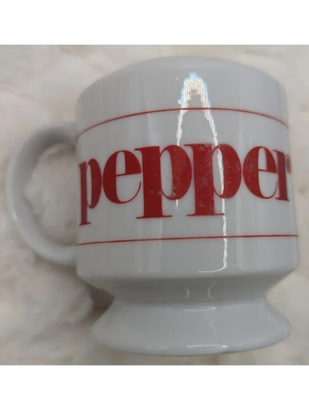 Range Top Pepper Shaker Ceramic Vintage